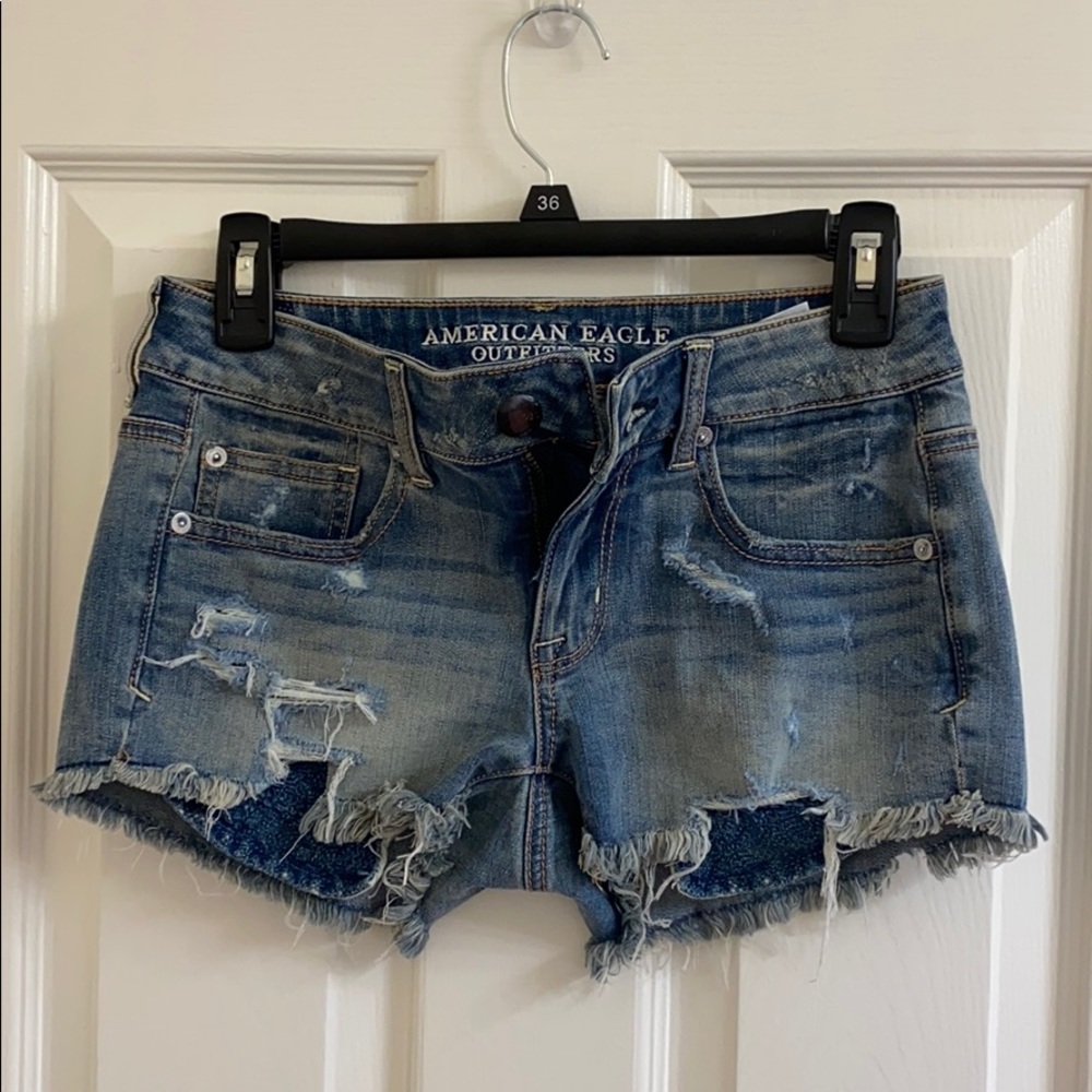 American Eagle jean shorts
